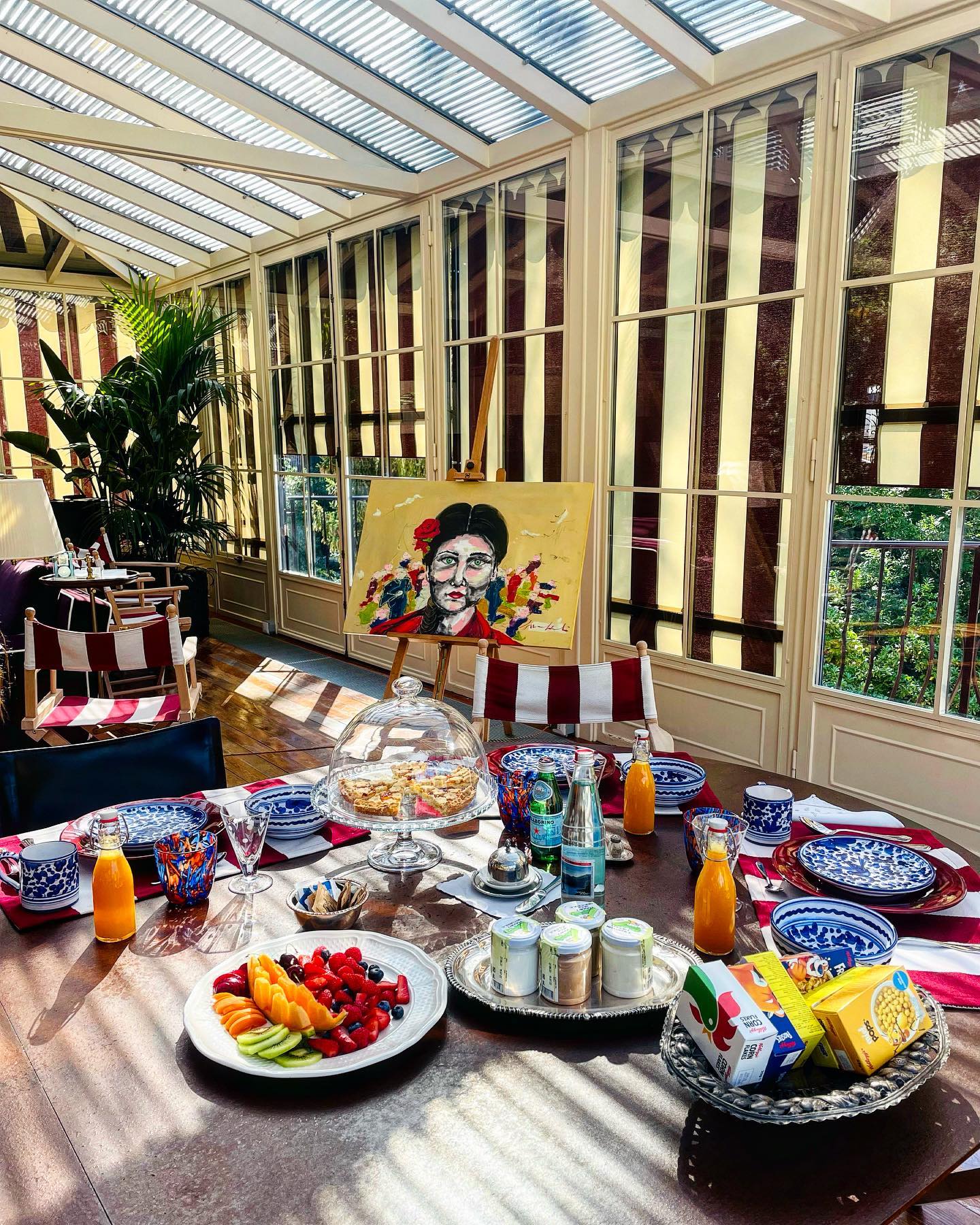 Private dining at Villino Rubini